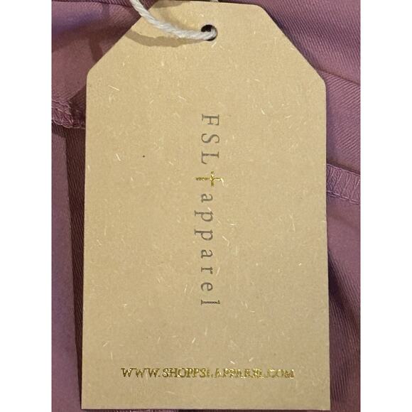 NWT FSL Apparel Pink Romper Women's size M - Picture 5 of 6